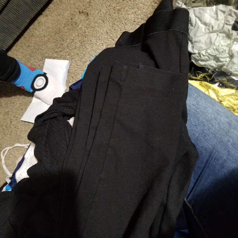 Black jeggings